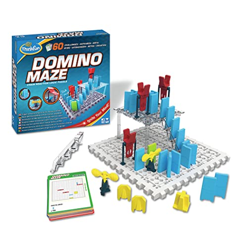 Thinkfun Domino Maze - Chain Reaction Brain & Logic Challenge Game Puzzle - STEM Toys for Boys & Girls Age 8 Years Up von ThinkFun