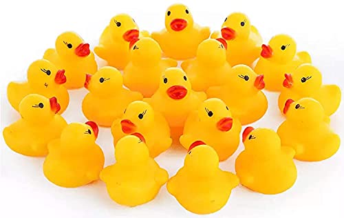ThinkMax Badeente 24er Set, Quietscheentchen für Badewanne, und Deko, gelb ThinkMax Badeente 24er Set, Quietscheentchen für Badewanne, und Deko, gelb von ThinkMax