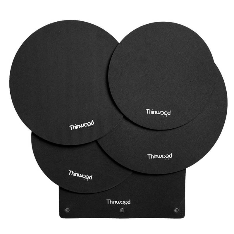 Thinwood Drum Damper Pads Basic Standard Set Übungspad von Thinwood