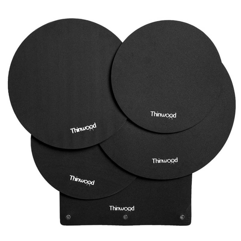 Thinwood Drum Damper Pads Fusion Set Basic Übungspad von Thinwood