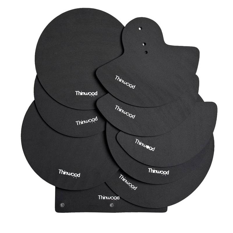 Thinwood Drum Damper Pads Fusion Set Übungspad von Thinwood