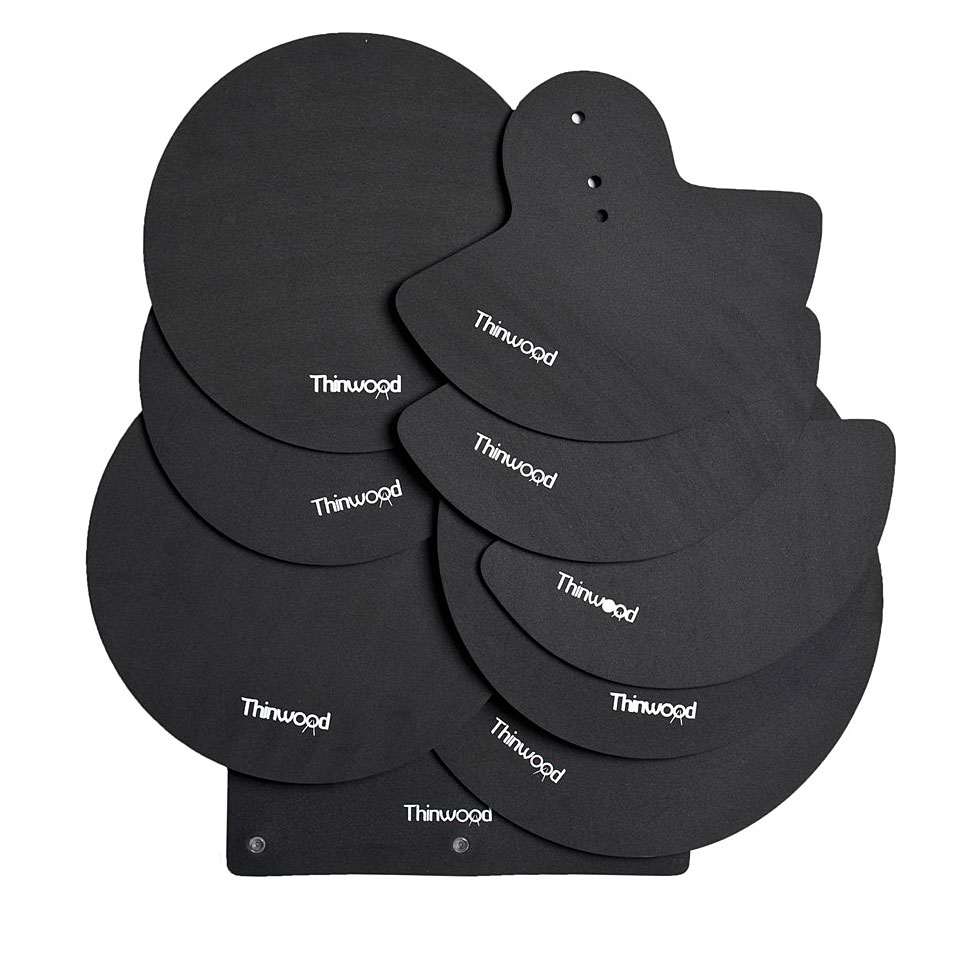 Thinwood Drum Damper Pads Session Set 1 Übungspad von Thinwood