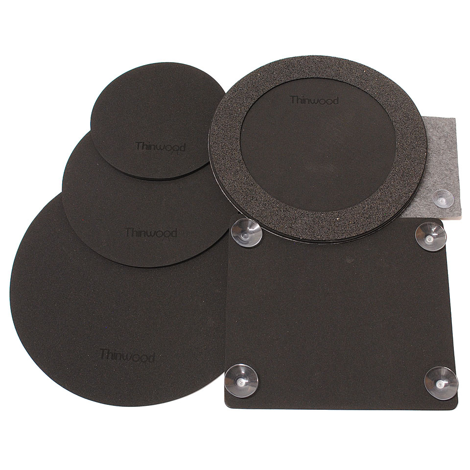 Thinwood Drum Damper Pads Session Set Basic Übungspad von Thinwood