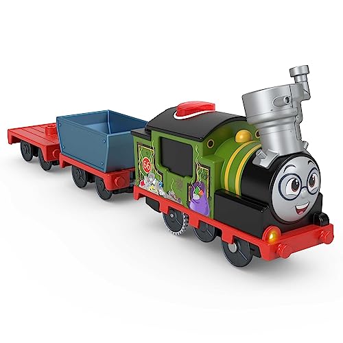 Thomas and Friends HRB39 Sprechender Spielzeugzug, batteriebetriebener, motorisierter Whiff-Motor mit Sätzen, Geräuschen und Fracht für Vorschulspiele, UK-Version Thomas and Friends HRB39 Sprechender Spielzeugzug, batteriebetriebener, motorisierter Whiff-Motor mit Sätzen, Geräuschen und Fracht für Vorschulspiele, UK-Version von Thomas & Friends
