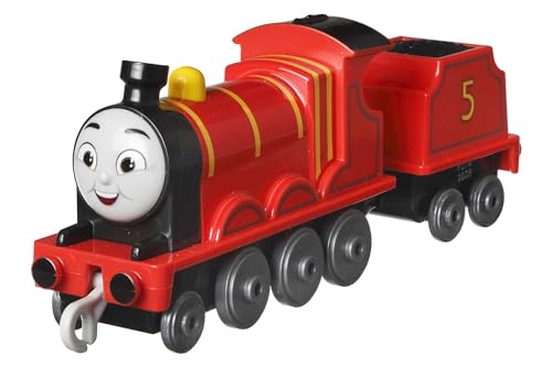 Thomas & Friends Fisher-Price cast Push-Along James Toy Train Engine for Preschool Kids Ages 3+ von THOMAS & FRIENDS