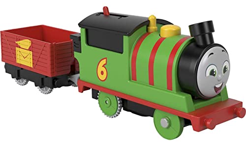 Thomas & seine Freunde Motorisierte Percy-Lok Spielzeugzugmaschine für Kinder im Vorschulalter, ab 3 Jahren, HDY60 von THOMAS & FRIENDS