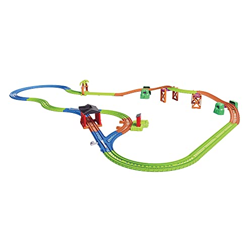 Thomas & Friends GLL14 Thomas und Seine Freunde Trackmaster Thomas & Nia Cargo Delivery Spielset, Mehrfarbig von THOMAS & FRIENDS