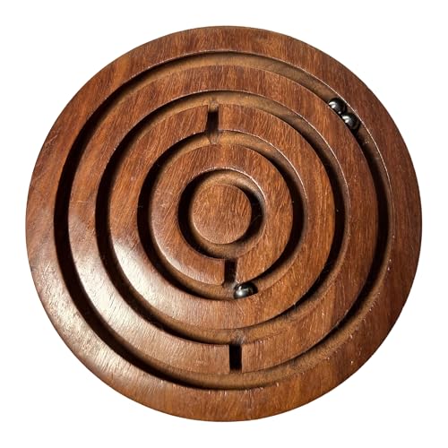 Handgefertigtes Labyrinth-Puzzle-Labyrinth-Puzzle-Labyrinth-Puzzle-Spiel für Kinder und Erwachsene von Thorness