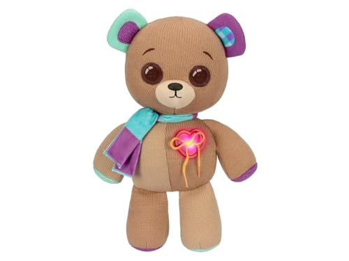 THREADY Bear (THR00000) Interaktiver Teddybär, der zum Leben erweckt, um Ihr Bester Freund zu Werden, bewegt Seine Augen und gibt Geräusche aus, wenn Sie mit ihm sprechen, Kinder ab 5 Jahren, berühmt von THREADY