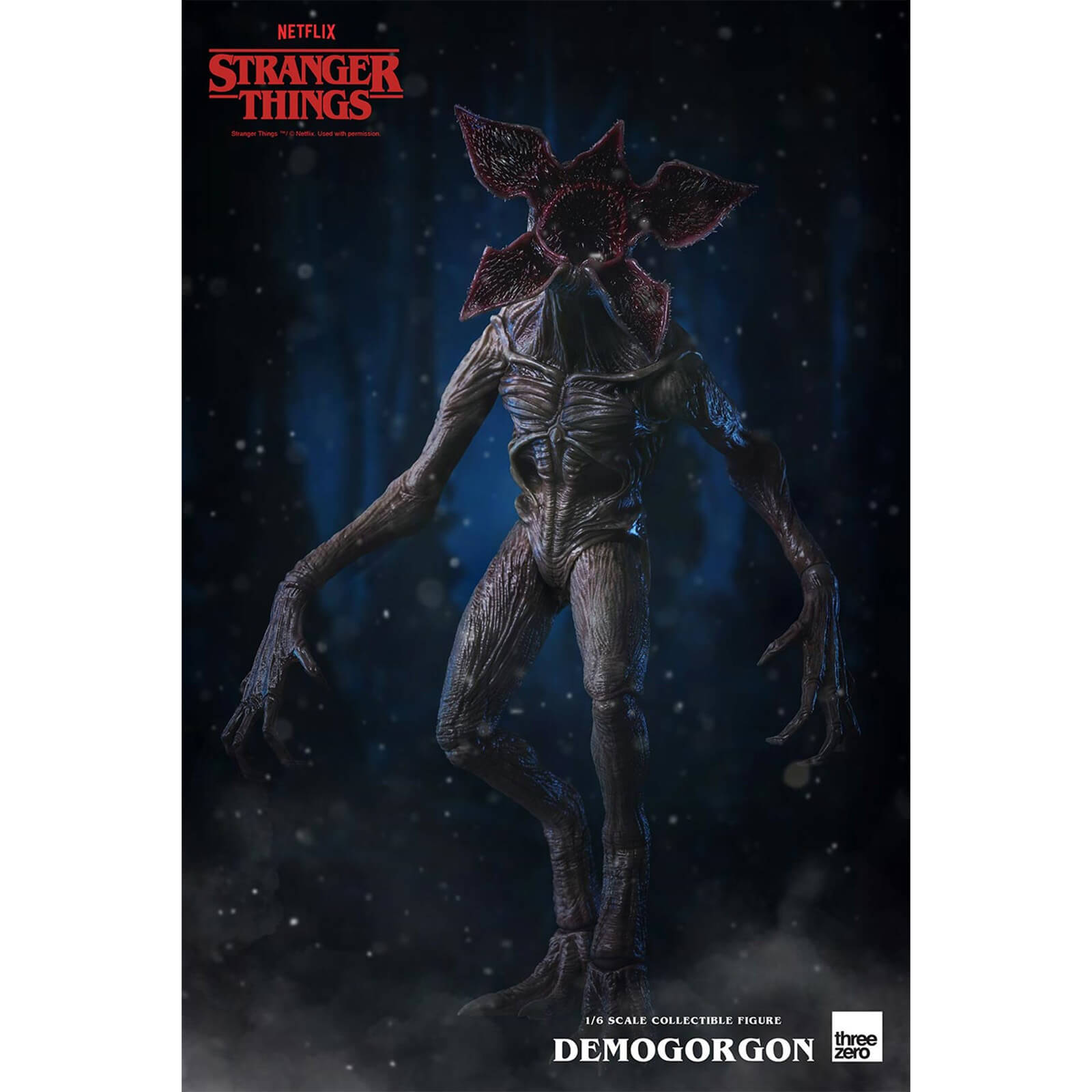 ThreeZero Stranger Things 1:6 Sammelfigur - Demogorgon von ThreeZero