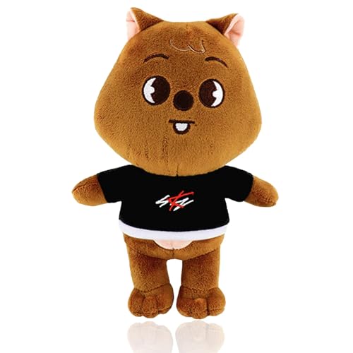 Threegoat Plüsch, Skzoo Plush Stray Kids, Stray Kids Plüschspielzeug, Stray Kids Cartoon Plüsch, Skzoo Cute Animal Plush Toy, für Kinder, Erwachsene, Jungen, Mädchen, das beste Geschenk von Threegoat