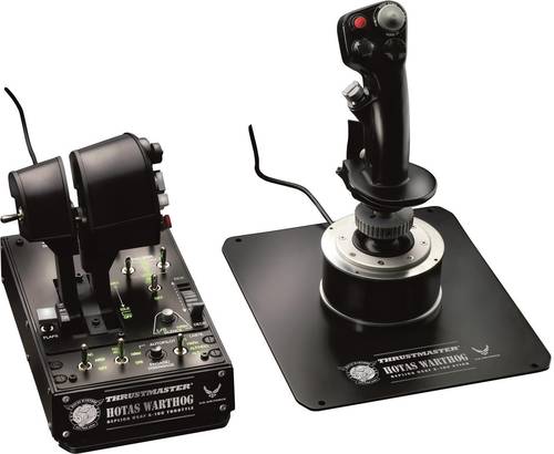 Thrustmaster Hotas Warthog Flugsimulator-Joystick USB PC Schwarz von Thrustmaster