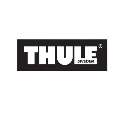 Thule Aufkleber Geschwistersitz, Stubenwagen, Acryl, Schwarz, Sticker Set, Babywagen-Aufkleber von Thule