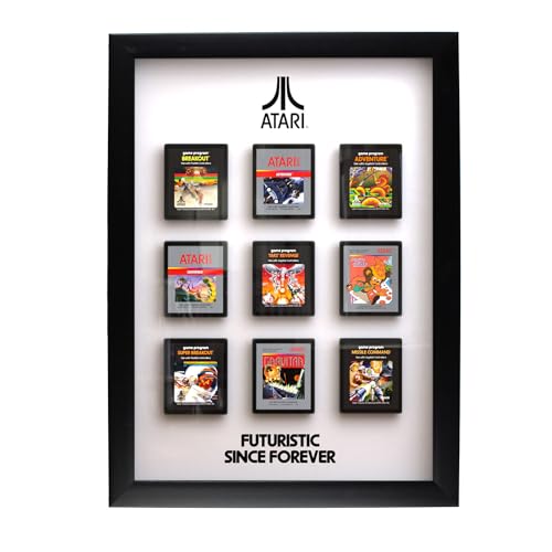 THUMBS UP Atari Videospielkassetten 3D-Rahmen 29 X 40 cm von Thumbs Up