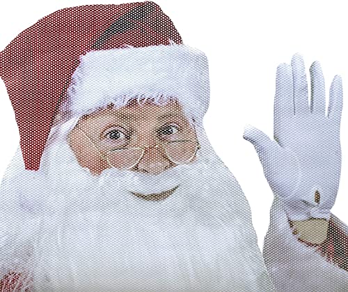 Thumbs Up Ride With Santa - Fenstersticker "Nikolaus" Auto Fensteraufkleber von Thumbs Up