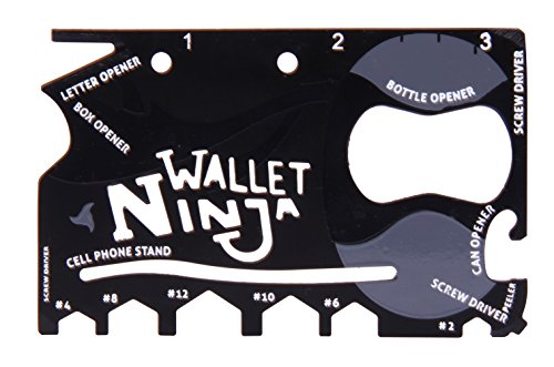 Thumbs Up WALNIN - Wallet Ninja 18 in 1 Multi-Tool von Thumbs Up