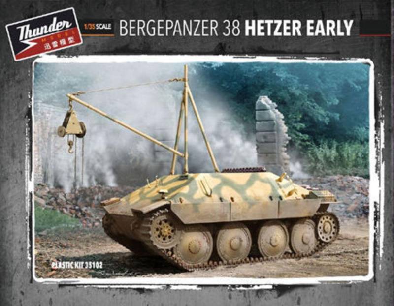 Bergepanzer 38 Hetzer Early von Thundermodels