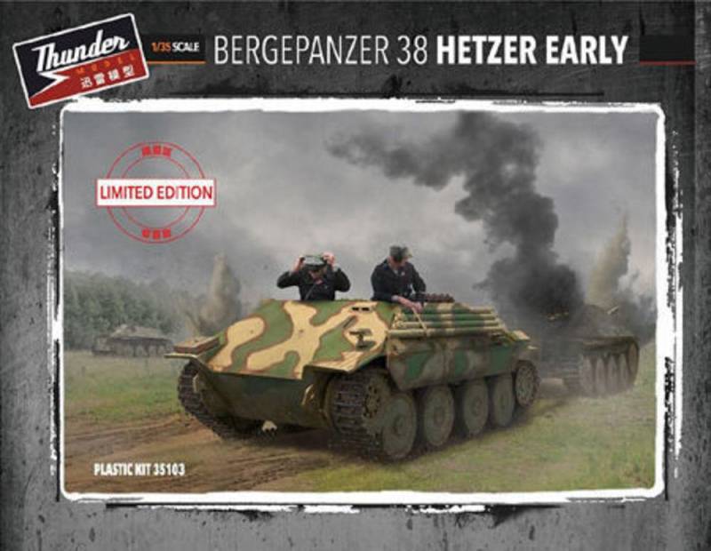 Bergepanzer Hetzer Early (Limited Edition) von Thundermodels