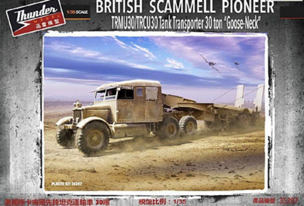 Scammell Pioneer TRMU30/TRCU30 Tank Transporter Goose-Neck von Thundermodels