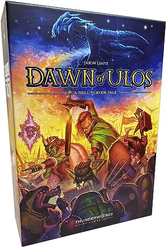 Dawn of Ulos - Wirtschaftsstrategie Fliesen Platzierung Spiel, Roll Player Tale, Thunderworks, Alter 14+, 1-5 Spieler, 60-90 min von Thunderworks Games