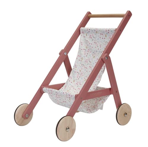 Little Dutch Holz Puppenbuggy (Flowers & Butterflies) von Little Dutch