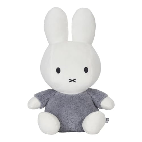 Tiamo NIJN919 Kuscheltier/Stofftier Miffy Hase - Fluffy blau (35 cm) von Tiamo