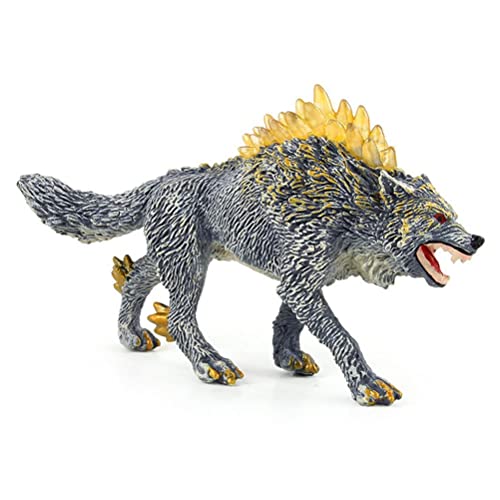 Wolf-Figur, Spielzeug, Tiermodelle, Spielzeug, Simulationsmodell, PVC, Schneewolf, Figuren, Ornamente, Tiermodell Kinder von Tianbi