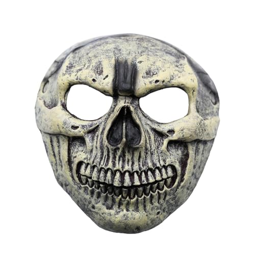 TiaoBug Halloween-Grusel-Horror-Skelett-Tier-Totenkopf-Maske Geister-Ziegenkopf-Masken Horror-Festival-Party-Requisiten Knochenfarbe A Einheitsgröße TiaoBug Halloween-Grusel-Horror-Skelett-Tier-Totenkopf-Maske Geister-Ziegenkopf-Masken Horror-Festival-Party-Requisiten Knochenfarbe A Einheitsgröße von TiaoBug