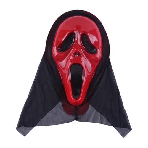 TiaoBug Halloween-Gruselmaske Geister-Totenkopfmaske mit Leichentuch Vollkopfmaske Party-Kostüm Typ 5 Einheitsgröße TiaoBug Halloween-Gruselmaske Geister-Totenkopfmaske mit Leichentuch Vollkopfmaske Party-Kostüm Typ 5 Einheitsgröße von TiaoBug