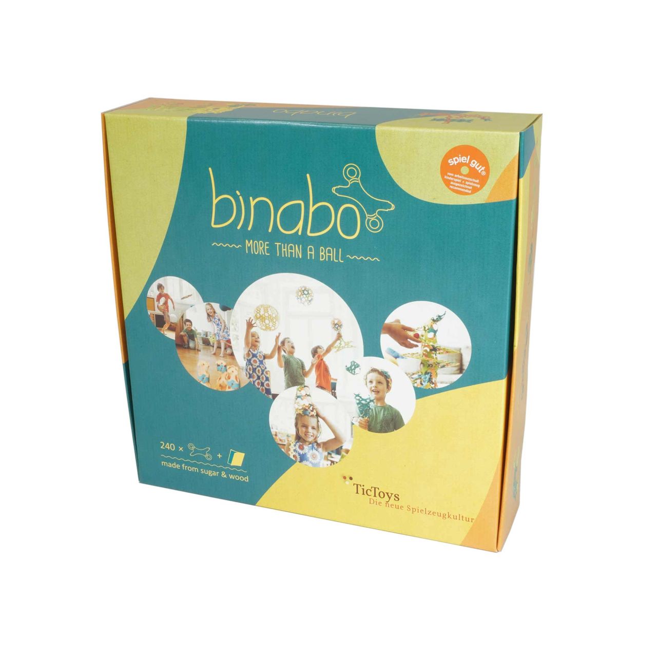 Binabo – 240 chips – mixed colours, TicToys von TicToys