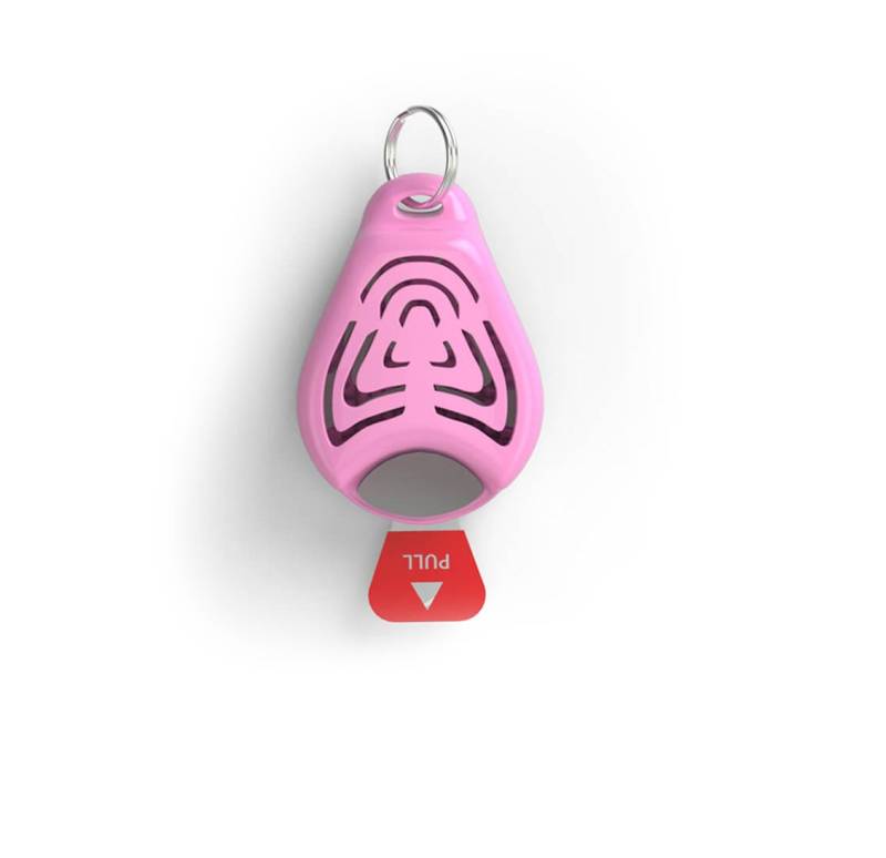 Tickless Zeckenschutz Baby/Kinder, Pink von Tickless