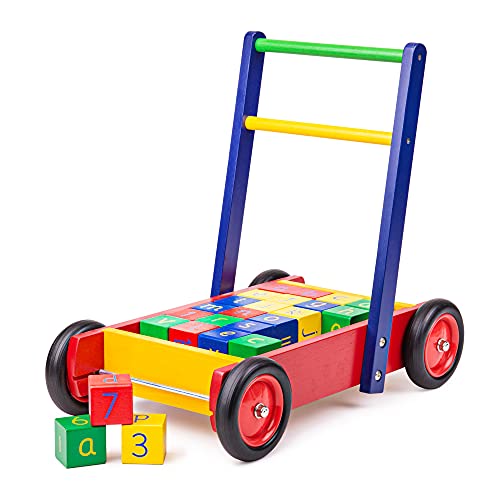 Tidlo Baby Walker mit ABC Blocks von Tidlo