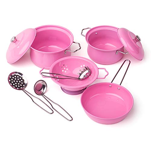 Tidlo Pink Cookware Set (9 Pieces) von Tidlo