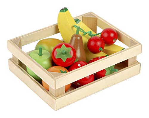 Tidlo Wooden Fruit Salad - Play Food Set von Tidlo