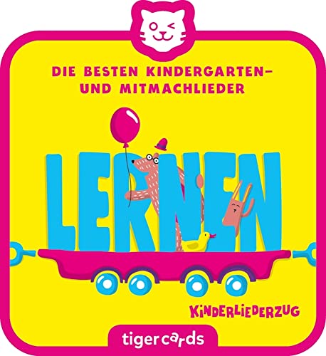 tigermedia tigercard Kinderliederzug Folge 1 Die besten Kindergarten und Mitmachlieder Lernen Kinderbildung tigerbox Hörbox Hörspiel Hörbuch Lieder von tigermedia