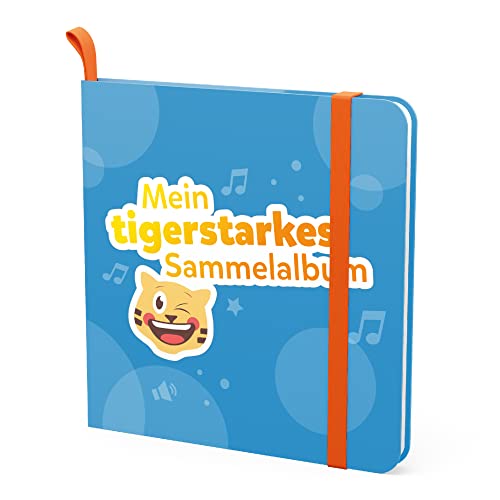 tigermedia Sammelalbum tigercards blau inkl. Sticker und exklusiver Geschichte für Kinder Geschenkidee Geburtstag Einschulung Weihnachten Zahnfee von tigermedia