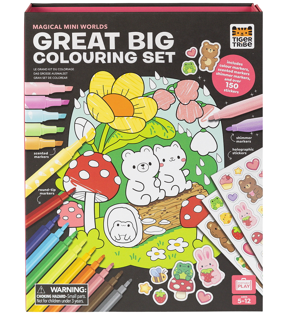 Tiger Tribe Buntstifte-Set - Magische Mini Welten - Tiger Tribe - One Size - Buntstiftsets Tiger Tribe Buntstifte-Set - Magische Mini Welten - Tiger Tribe - One Size - Buntstiftsets von Tiger Tribe