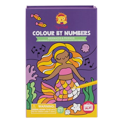 Tiger Tribe Meerjungfrauen und Freunde Malen Nach Zahlen - Für Kinder, Meerjungfrau Spielzeug, Kleinkind Malbuch Tiger Tribe Meerjungfrauen und Freunde Malen Nach Zahlen - Für Kinder, Meerjungfrau Spielzeug, Kleinkind Malbuch von Tiger Tribe