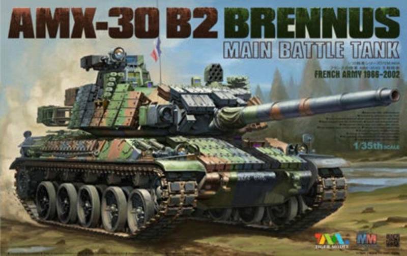 AMX-30 B2 BRENNUS Main Battle Tank von Tigermodel