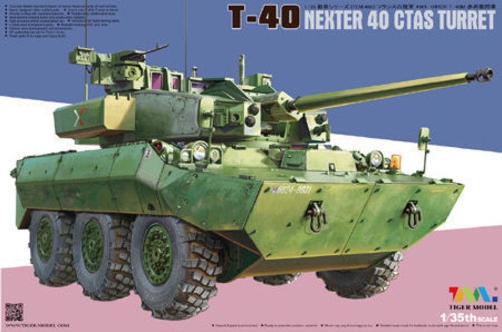 T-40 Nexter 40 CTAS Turret von Tigermodel