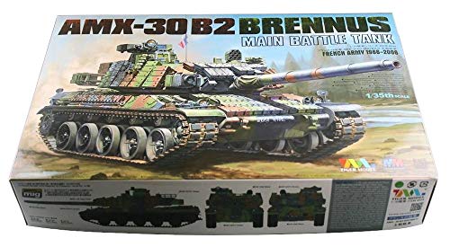 Tigermodel TG-4604 Modellbausatz AMX-30 B2 Brennus Main Blaatle Tank von Tigermodel