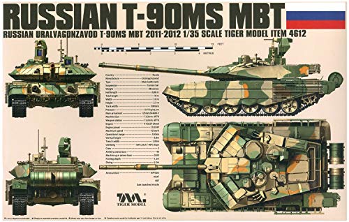 Tigermodel TG-4612 Modellbausatz Russian T-90MS MBT von Tigermodel