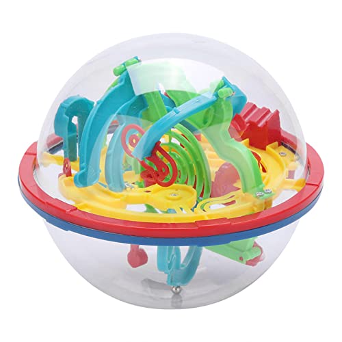 3D Sphärisches Labyrinth-Ball, Puzzle-Spielzeug, 3D-Puzzle-Ball, Großes Interaktives Labyrinth-Spiel für Kinder, Balance-Spiel, Intelligenz-Trainingsgerät von Tihebeyan