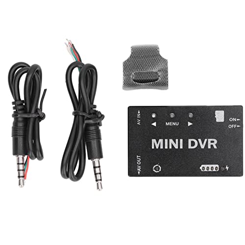 Tihebeyan Mini-FPV-DVR-Modul, Hochfester NTSC PAL Umschaltbar, Eingebauter Akku, Video-Audio-FPV-Recorder für RC-Modell von Tihebeyan