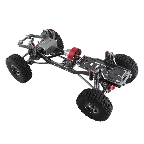 Tihebeyan RC Car Frame RC Chassis Kit Crawler Frame Aluminiumlegierung Carbonfaser 313 Mm Radstand Kompatibel mit Wildboar Grandcherokee Defender Hilux mit CNC -Getriebe 12 -Mm LED 4 Tihebeyan RC Car Frame RC Chassis Kit Crawler Frame Aluminiumlegierung Carbonfaser 313 Mm Radstand Kompatibel mit Wildboar Grandcherokee Defender Hilux mit CNC -Getriebe 12 -Mm LED 4 von Tihebeyan