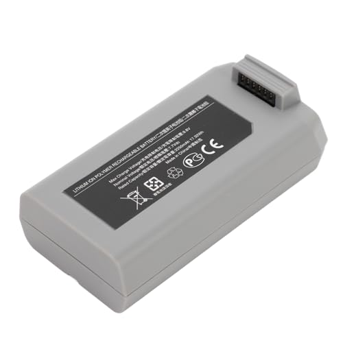 Tihebeyan RC-Drohnenbatterie, Hochfester 2250-mAh-Lithiumbatterie-Ersatz mit Hoher Kapazität, Intelligente Flugbatterie für Mini 2 2SE von Tihebeyan