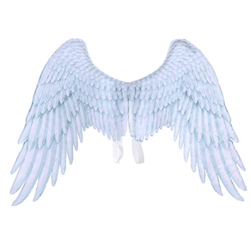 3D-Engel-Fee-Kostüm für Halloween, Party, Karneval, Cosplay, Flügel und Heiligenschein, Magisches Kleid, Erwachsene Teenager, Halloween-Partys Cosplay-Events, ätherisch von Tiiyee