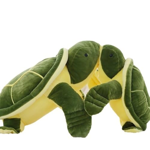 Tikwisdom Schildkröte Plüschtier,Schildkröte Plüschtier Kissen,Super weiche Schildkröte Puppe,Meerestier Plüschtiere für Kinder Geschenk/Geschenk (Grün 30cm) von Tikwisdom