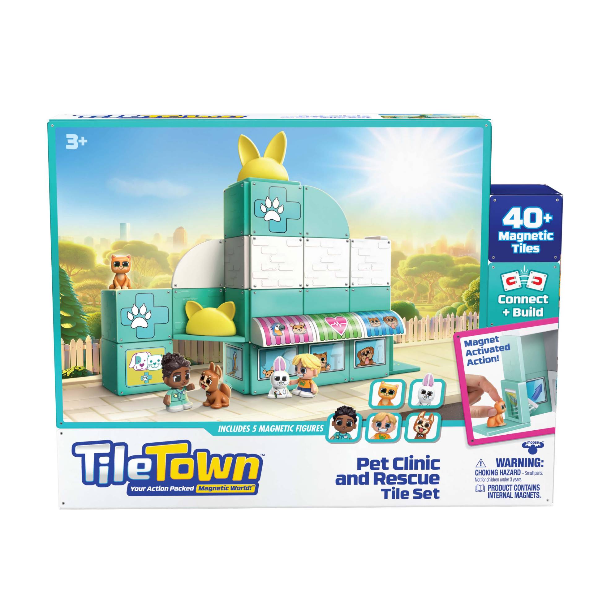 Bluey Tile Town Pet Clinic Bausatz 48 Teile von Tile Town