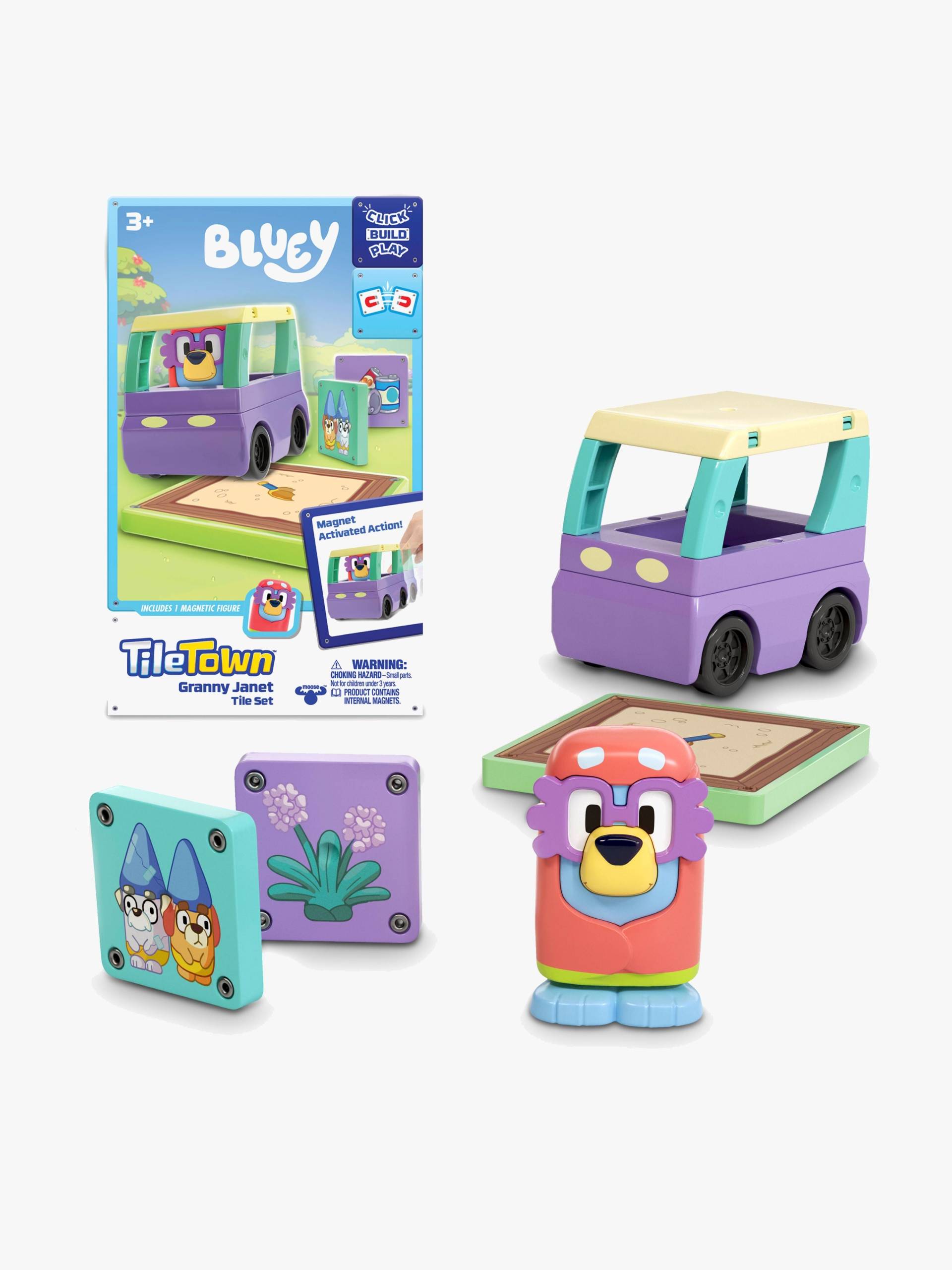 Tile Town Bluey Magnetische Bausatz Booster-Pack Tile Town Bluey Magnetische Bausatz Booster-Pack von Tile Town